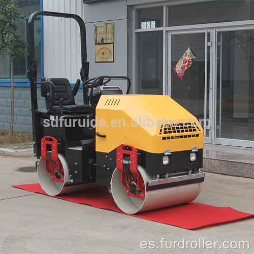 Equipo de construcción de carreteras pequeñas Rodillos vibratorios de carretera de 2 toneladas (FYL-900)